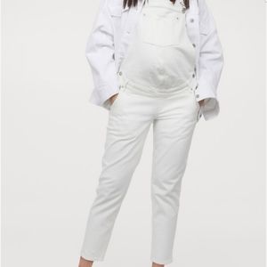 H&M MAMA Maternity Denim Overalls